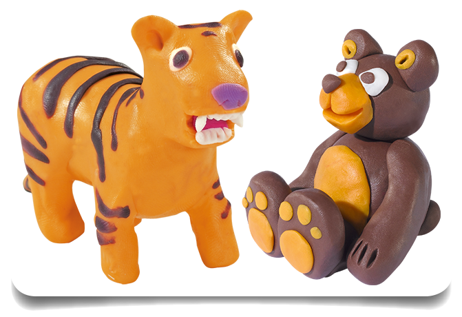 paintable modeling clay